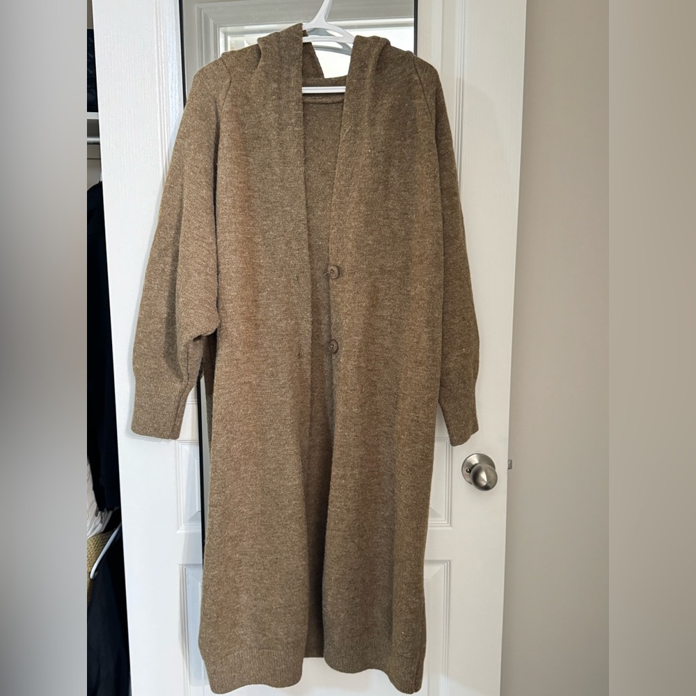 Women’s Thick Knit Cardigan Coat – Fall/Winter